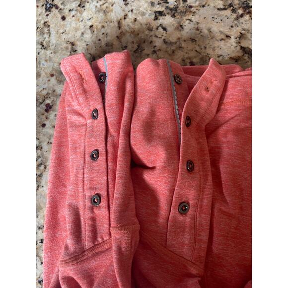 LULULEMON Women’s Long Sleeve Flare Athletic Top in Orange Heather (S/4) - Picture 9 of 12